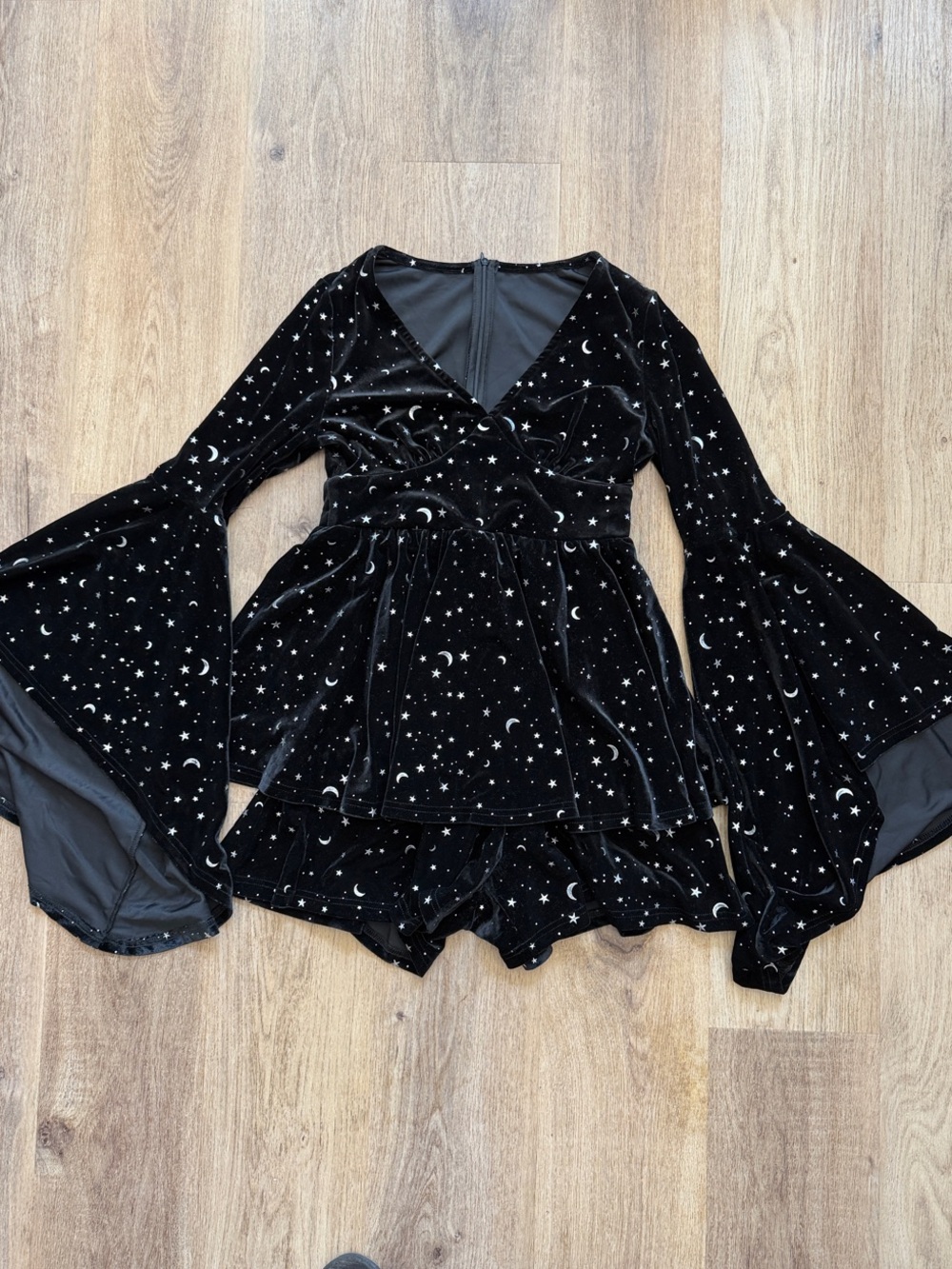 Celestial Velvet romper